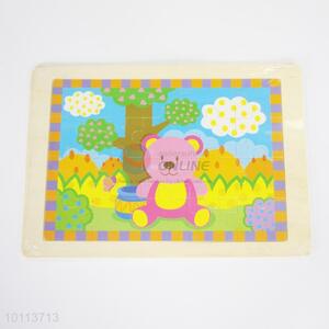 Fashion design little bear children puzzle