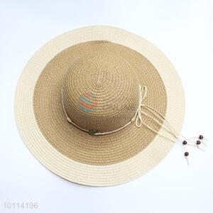 Beach Wide Brim Floppy Paper Straw Hats