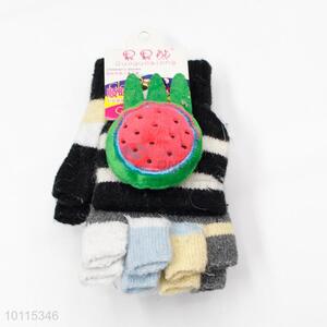 Cute watermelon dual purpose children gloves