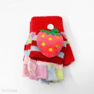 Stawberry dual purpose gloves/children gloves