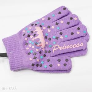 Good quality  gloves for girls with two colors