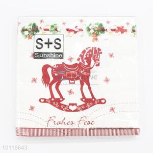 Wholesale cute christmas high quality cheap napkin