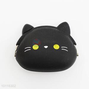 Black Cat Silicone Coin Purse,Coin Holder,Coin Pouch