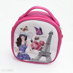Made in China rose red handbag/messenger bag