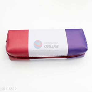 Utility Netherlands flag printed zipper pencil pouch/pencil bag