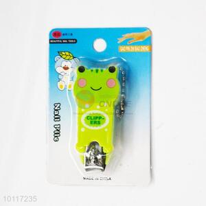 New Arrival Green Frog Design Nail Clipper