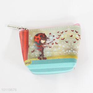 Hot sale custom 11*8*3.5cm zipper wallet/coin purse