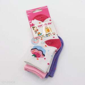 Fashion Style Jacquard Knitted Comfortable Socks for Kids