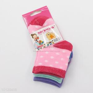 Cheap Price Jacquard Knitted Comfortable Socks for Kids