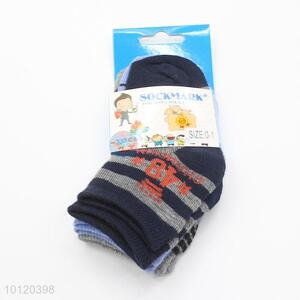 Hot Sale Jacquard Knitted Comfortable Socks for Kids