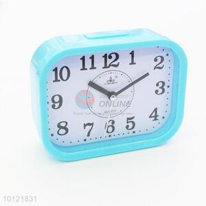 Cute Sky Blue Mini Alarm Clock For Home Decoration