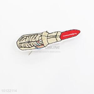 Fashion Embroidered Technics Lipstick Patches