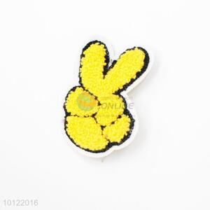 New design towel embroidery ok gesture patches