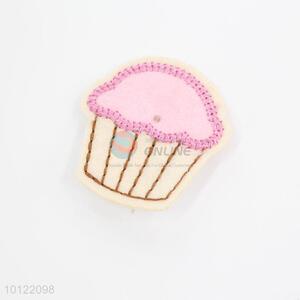 Cake shape applique patch for kids