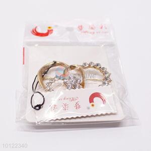 Heart Shaped Crystal Brooch Pin from China