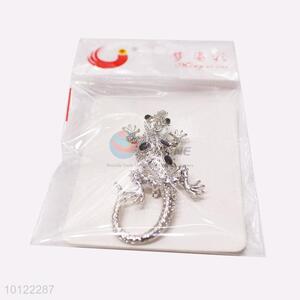 High Quality Alloy Brooch Pin in Gecko Shape