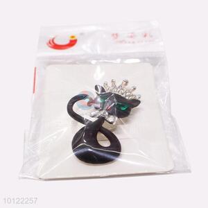 Latest Arrived Cat Rhinestone Brooch for Decoration