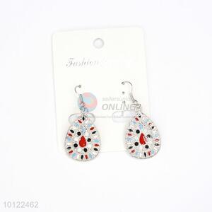 Oil drip dangle earrings/wedding earrings/jewelry