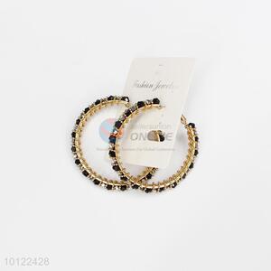 Fashion design lady hoop earrings/women earrings