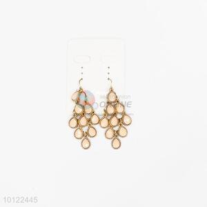 Delicate water drop shaped dangle earrings/wedding earrings