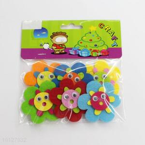 Hot selling non-woven fabrics crafts fridge magnet