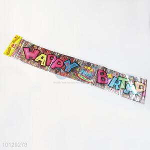 Party Decoration Custom Foil Banner For Birthday