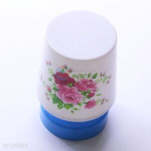 Mini Light Flower Pattern White Blue Night Light