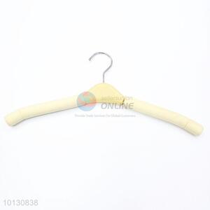 Cheap Beige Sponge Plastic Clothes Clothing Custom Top hanger
