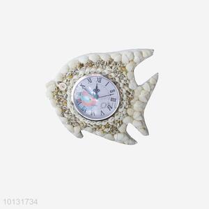 Fashional Fish Shape Shell Portable Clock