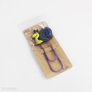 Cute snail bookmark/paper clip