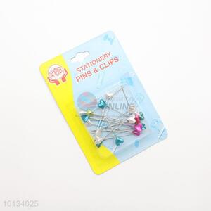 Cute Pearl Head Pin Heart Shape Pins