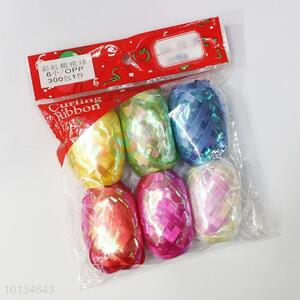 Rainbow Color Ribbon for Ballon Packing Gift Packing