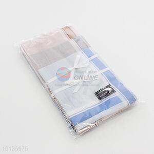 Promotional Wholesale Cotton Checked Handkerchief for Men