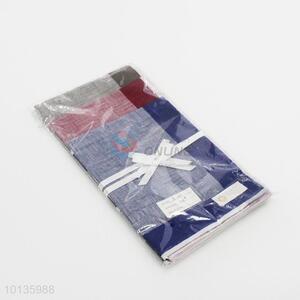 Promotional Cotton Checked Handkerchief for Men