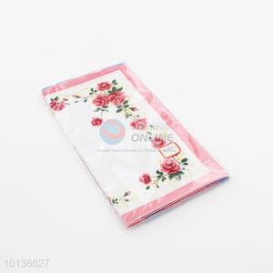 Factory High Quality Flower Printed Handkerchief for Women