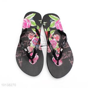 New Design Flower Pattern Slippers For Women
