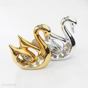Hot sale beautiful duck ceramic craft