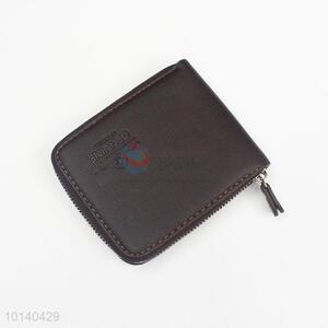 Latest Design Leather Purse with Zipper, Wallet for Men