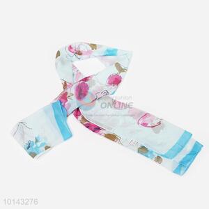 Hot New Products For 2016 Women Printing Silk Scarf