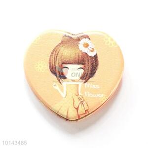 Cheap Heart Shape Pocket Compact Mirror