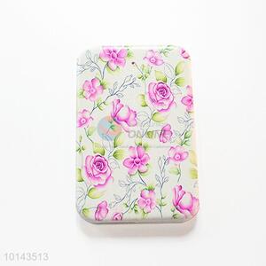 Wholesale Flower Pattern Rectangle Make-Up Mirror