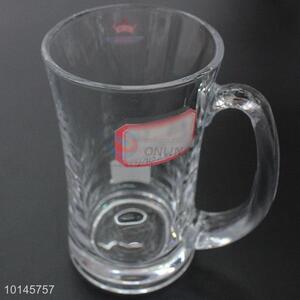 330ml whisky tumbler glass cup with handle