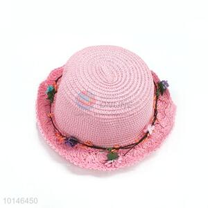 Summer Protection Child Handmade Paper Straw Hat