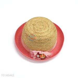 Fashion Handmade Bowler Hat/Straw Cap For Kids