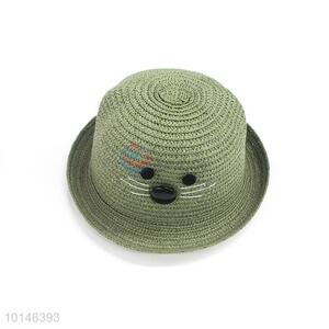 Cartoon Design Bowler Hat Kids Sun Hat