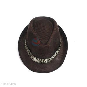 Custom Design Bowler Hat Paper Straw Hats