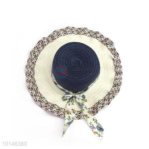 Top Quality Round Top Paper Straw Cap For Women