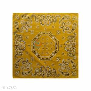 Cheap Cotton Handkerchief with Smiley Emoji Pattern