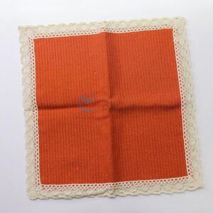 Orange Color Cotton Pillowcases Decorative Pillow Covers