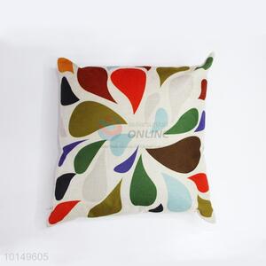 Custom High Quality Spin Hemp Threads Printing Square Pillow